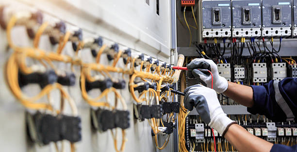 Professional Electrician technician working in Wellsville, OH